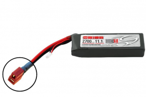 Team Orion Batteries Li-Po 11,1В(3S) 2700mah 50C SoftCase Deans plug with LED charge status
