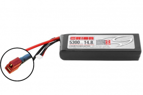 Team Orion Batteries Li-Po 14,8В(4S) 5300mah 50C SoftCase Deans plug with LED charge status