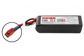 Team Orion Batteries Li-Po 22,2В(6S) 5300mah 50C SoftCase Deans plug with LED charge status