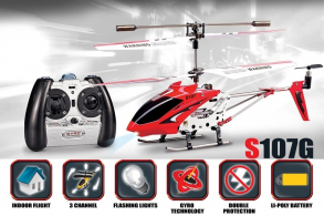 SYMA S107 3CH I:R helicopter with GYRO