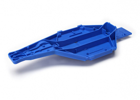 TRAXXAS запчасти Chassis, low CG (blue)