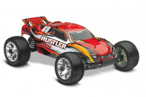 TRAXXAS Rustler 2WD 1:10 RTR + NEW Fast Charger