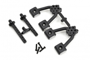 RPM Rear Shock Hoops and Body Mounts for The Axial SCX10