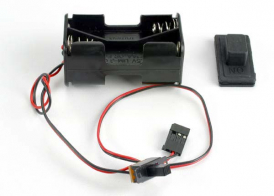 TRAXXAS запчасти Battery holder with on:off switch: rubber on:off switch cover