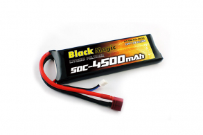 Black Magic LiPo 7,4В(2S) 4500mAh 50C Deans plug
