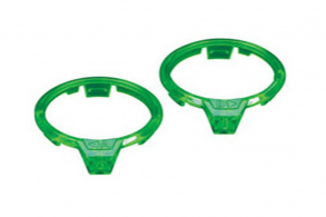 TRAXXAS запчасти LED lens, motor, green (left & right)