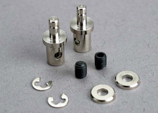 Запчасти для радиоуправляемых моделей Traxxas TRAXXAS Servo rod connectors (2): 3mm set screws