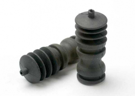 TRAXXAS запчасти Boots, pushrod (2) (rubber, for steering rods)