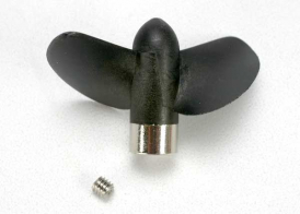 TRAXXAS запчасти Propeller, right: 4.0mm GS (set screw) (1)