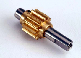 TRAXXAS запчасти Brass drive gear: shaft (32-pitch)