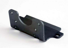 TRAXXAS запчасти Aluminum gearbox mount (black)