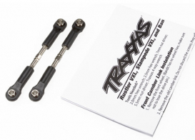 TRAXXAS запчасти Turnbuckles, camber link, 36mm (56mm center to center) (rear) (assembled with rod ends and hollow ba
