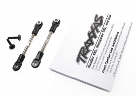 TRAXXAS запчасти Turnbuckles, camber link, 47mm (67mm center to center) (front) (assembled with rod ends and hollow b