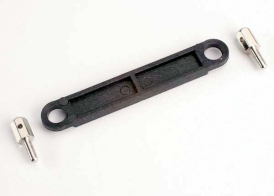 TRAXXAS запчасти Battery hold-down plate: metal posts (2)