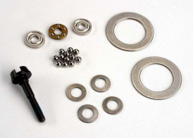 TRAXXAS запчасти Diff rebuild kit, contains: diff shaft belleville spring washers (4): diff rings (2): thrust washers