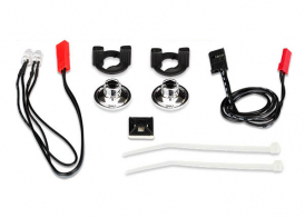 TRAXXAS запчасти LED Lights: harness (2 blue lights):LED housing (2) :housing retainer (2):wire clip (1):wire ties (3