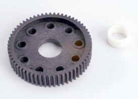 TRAXXAS запчасти Differential gear (60-tooth):PTFE-coated differential bushing