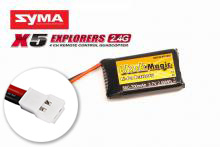 Black Magic   LiPo 3,7В(1S) 200mAh 20C Soft Case Molex plug (for Syma X13)