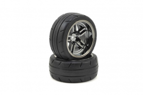 TRAXXAS запчасти TIRES AND WHEELS, ASSEMBLED, G
