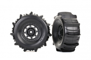 TRAXXAS запчасти TIRES AND WHEELS, ASSEMBLED,