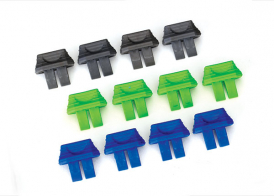 TRAXXAS запчасти Battery charge indicators (green (4), blue (4), grey (4))