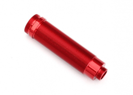 TRAXXAS запчасти Body, GTR shock, 64mm, aluminum (red-anodized) (front or rear, threaded)