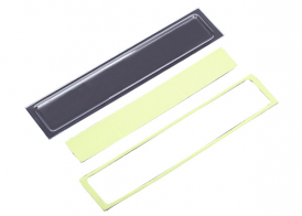 TRAXXAS запчасти Tailgate panel insert (clear, requires painting): adhesive foam tape (2) (fits #8010 body)