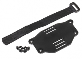 TRAXXAS запчасти Battery plate: battery strap: 3x8 flat-head screws (4) (requires #8072 inner fenders)