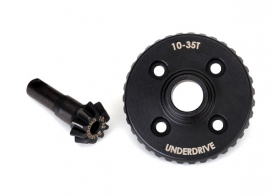 TRAXXAS запчасти Ring gear, differential: pinion gear, differential (underdrive, machined)