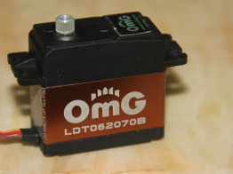 OMG Сервомашинка стандартная бесколлекторная цифровая с титановыми шестернями LDT062070B