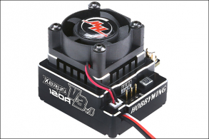 Hobbywing Бесколлекторный сенсорный регулятор Xerun 120A-v3.1 Black для автомоделей масштаба 1:10 чёрный