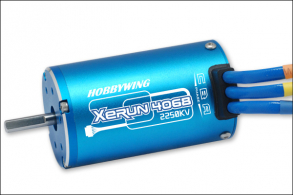 Hobbywing Бесколлекторный сенсорный мотор Xerun SD-4068 2250KV для Short Course и монстров масштаба 1:8, синий