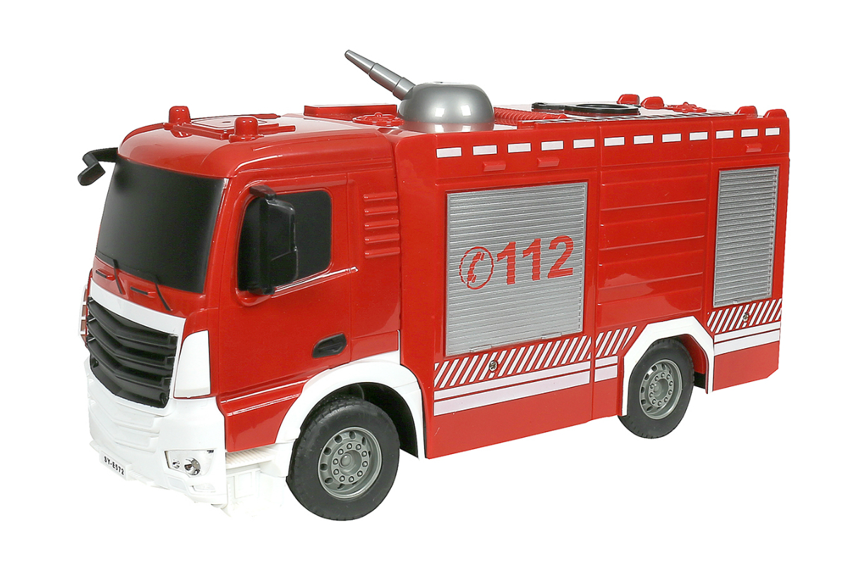 Радиоуправляемая пожарная машина Double E Спецтехника пожарная машина