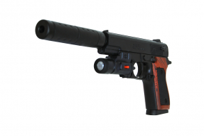 HC-Toys Пистолет пневматика, лазер, глушитель SP-3D