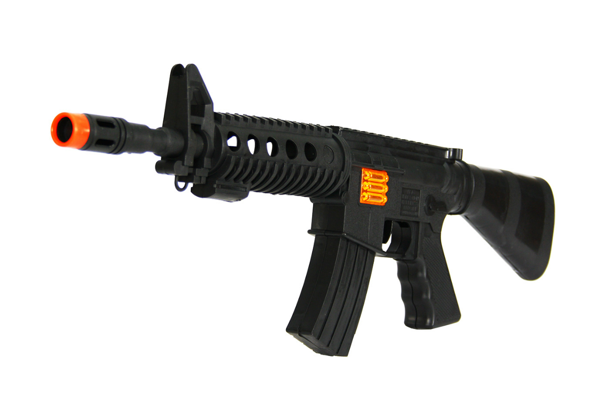 Оружие детское HC-Toys Автомат-трещетка кремниевый M16B