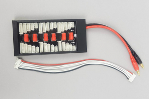 Fuse Parallel Charging Board with Deans-type Connectors