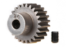 TRAXXAS запчасти Gear, 24-T pinion (48-pitch) : set screw