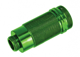 TRAXXAS запчасти Body, GTR long shock, aluminum (green-anodized) (PTFE-coated bodies) (1)