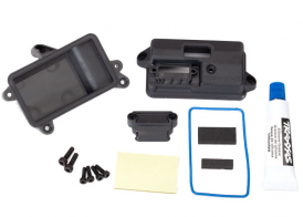 TRAXXAS запчасти Box, receiver (sealed): foam pad: 2.5x8mm CS (4): 3x10mm CS (2)