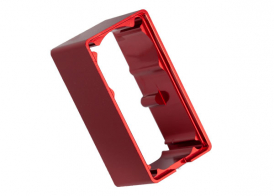 TRAXXAS запчасти Servo case, aluminum (red-anodized) (middle) (for 2255 servo)