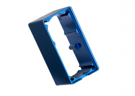 TRAXXAS запчасти Servo case, aluminum (blue-anodized) (middle) (for 2250 servo)