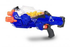 HC-Toys Автомат с мягкими пулями на батарейках "BlazeStorm"