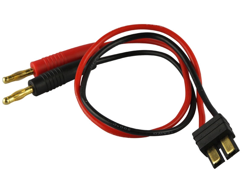 Переходник Charging lead Traxxas 30cm 14awg male