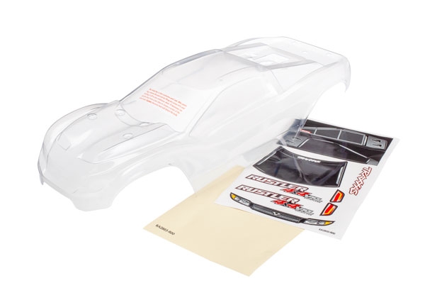 Кузов Rustler® 4X4 (clear, requires painting)