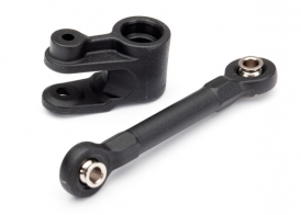 TRAXXAS запчасти  Servo horn, steering/ linkage, steering (46mm, assembled with pivot balls)