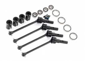 TRAXXAS запчасти  Driveshafts, steel constant-velocity (assembled), front or rear (4) (#8654, 8654G, or 8654R and #7758, 7758G, or 7758R required for a complete set)