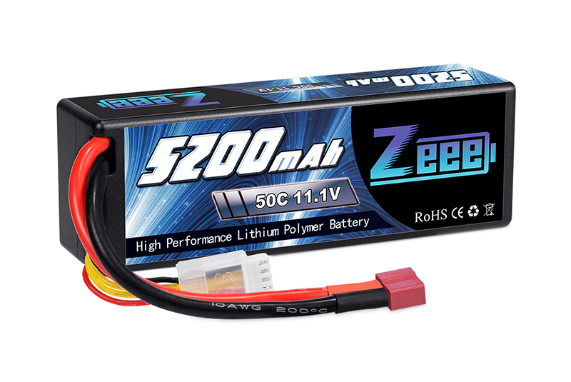 Аккумулятор для радиоуправляемых моделей Zeee Power Аккумулятор Zeee Power 3s 11.1v 5200mah 50c + TRX Plug