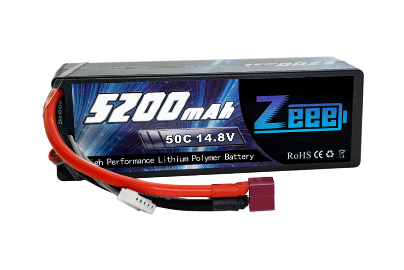 Аккумулятор для радиоуправляемых моделей Zeee Power Аккумулятор Zeee Power 4s 14.8v 5200mah 50c + TRX Plug