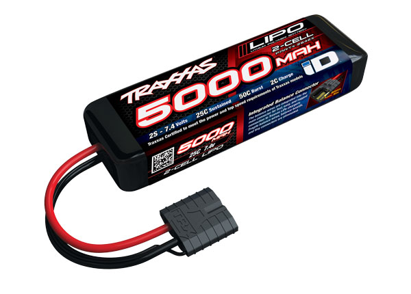 Аккумулятор для радиоуправляемых моделей TRAXXAS Battery 5000mAh 7.4v 2-Cell 25C LiPo Battery