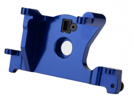 TRAXXAS запчасти Motor mount, 6061-T6 aluminum (blue-anodized)